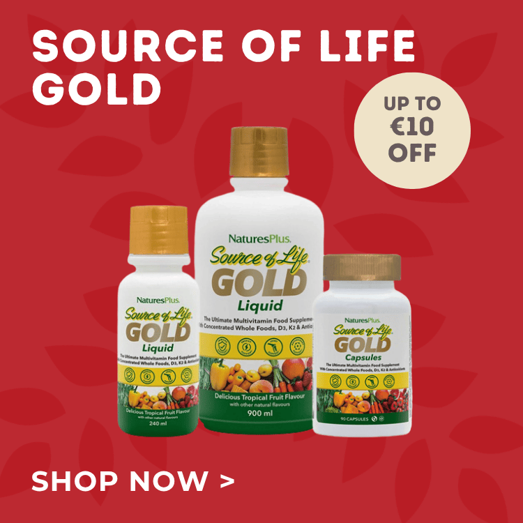 Nature's Plus Source of Life Gold. Up to €10 off. Shop now.